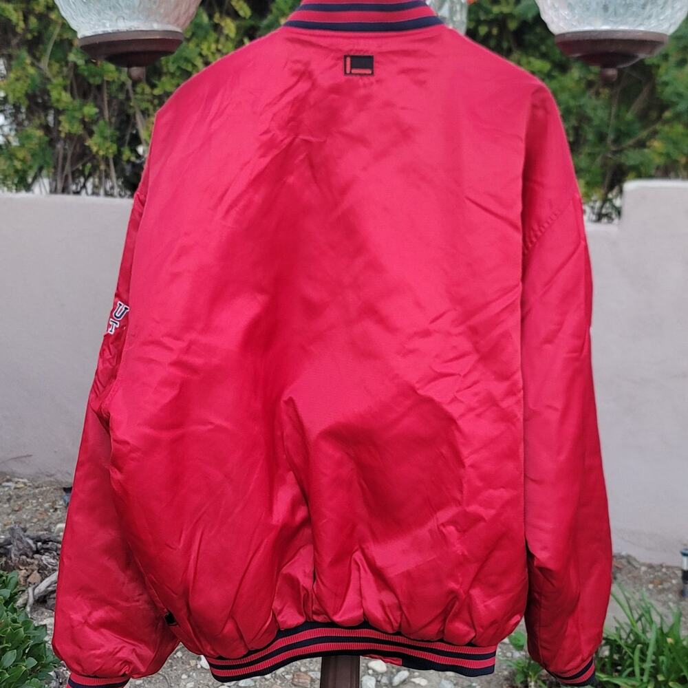 Vtg FUBU Satin Bomber Jacket - Picture 4 of 9